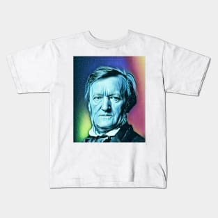 Richard Wagner Portrait | Richard Wagner Artwork 4 Kids T-Shirt